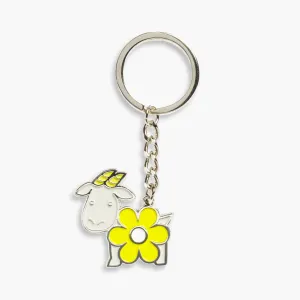 Goatie Bloom Keychain