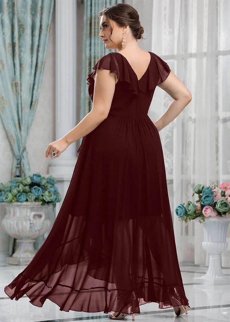 Gorgeous Chiffon Plus Size Dress