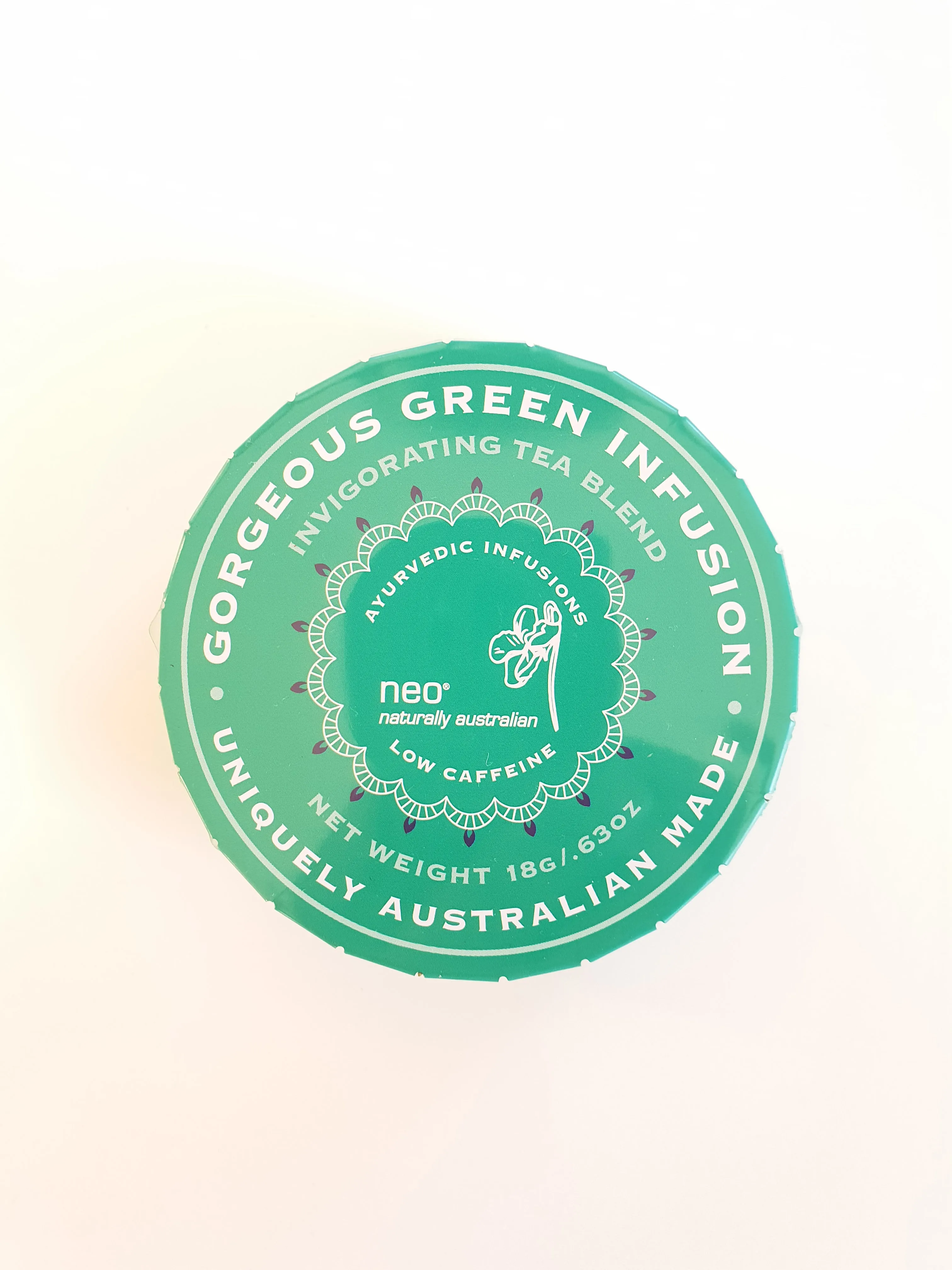 Gorgeous Green Tea Travel Tin