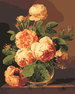 Gorgeous Peonies - Paint by Numbers Kit