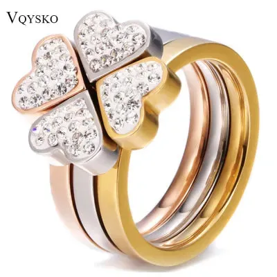 Gorgeous Three Ring Set For Women X21312