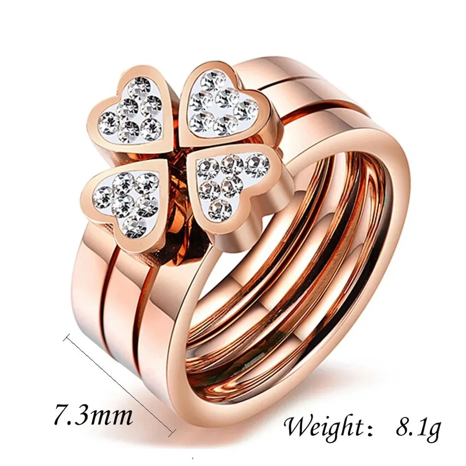 Gorgeous Three Ring Set For Women X21312