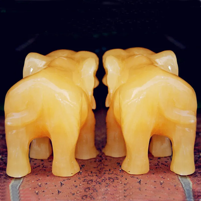 Gorgeous Topaz Elephants!