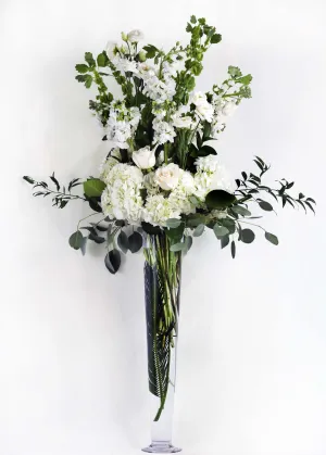 Gorgeous White Theme Centerpiece