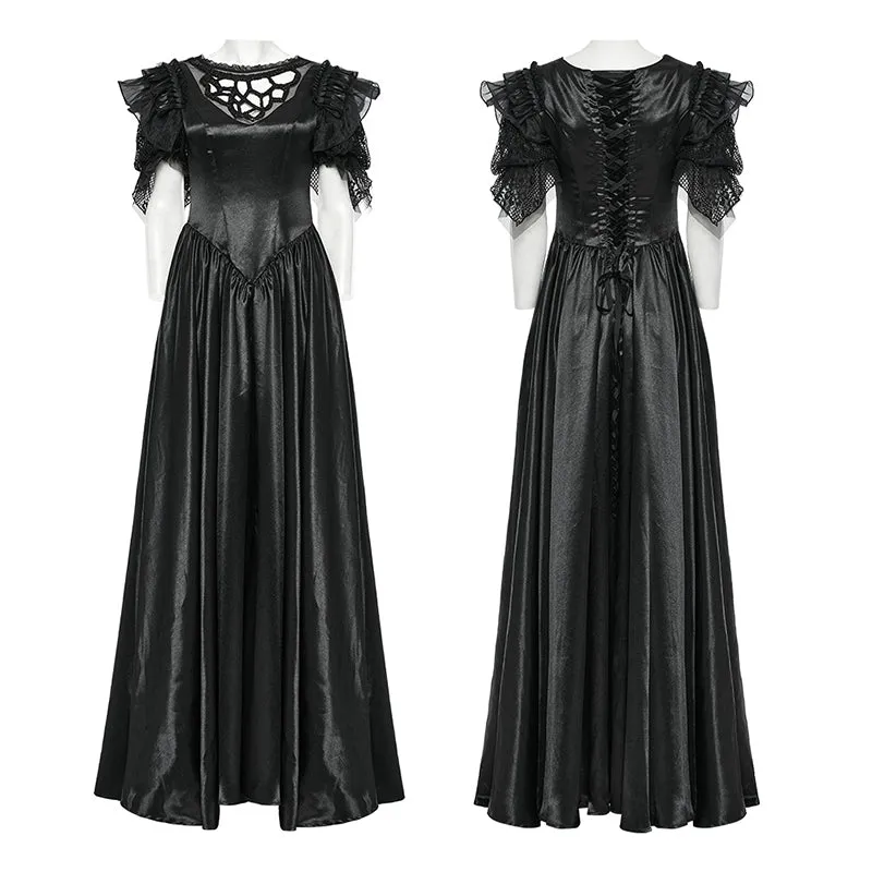 Goth Gorgeous Shiny woven Dress