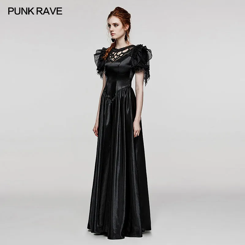 Goth Gorgeous Shiny woven Dress