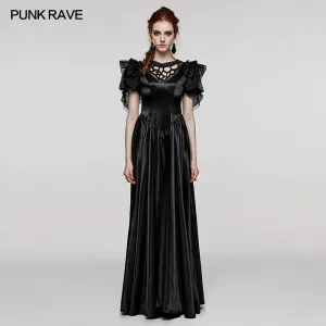 Goth Gorgeous Shiny woven Dress