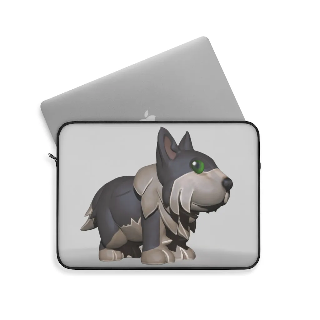 Grey Dog Laptop Sleeve