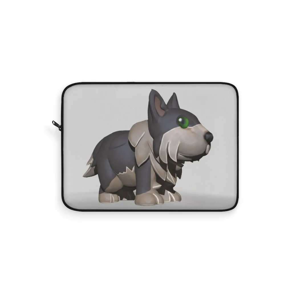 Grey Dog Laptop Sleeve