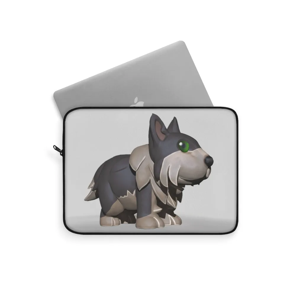 Grey Dog Laptop Sleeve