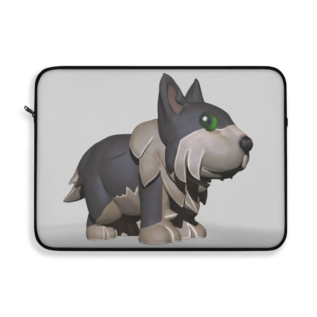 Grey Dog Laptop Sleeve