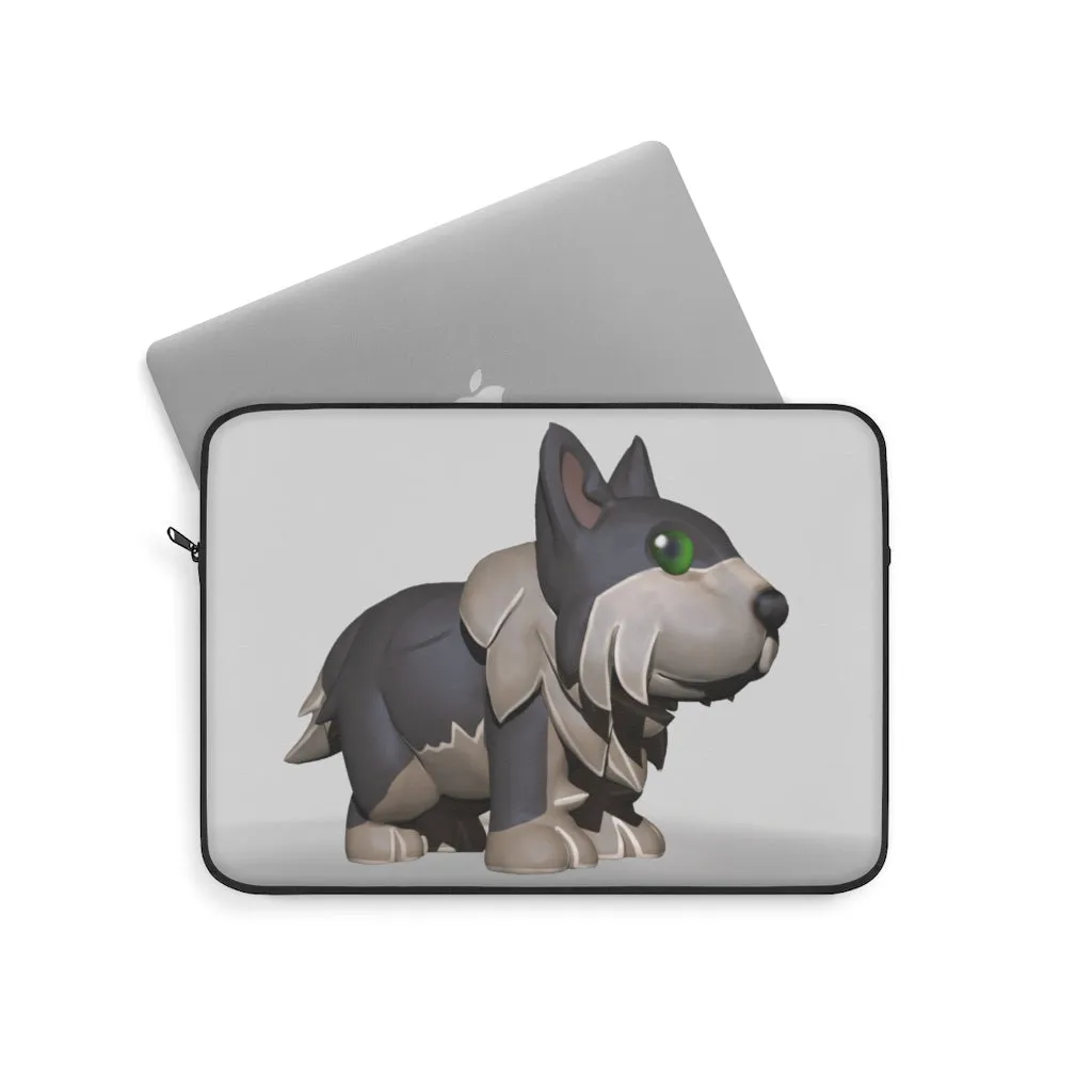 Grey Dog Laptop Sleeve