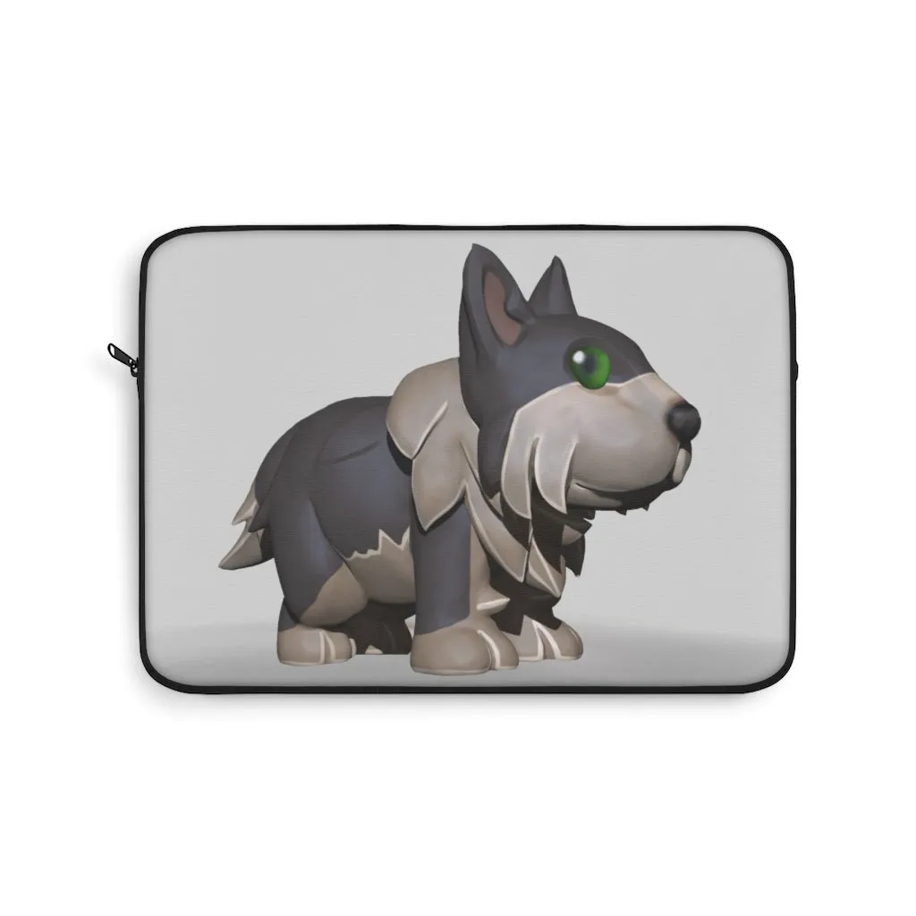 Grey Dog Laptop Sleeve