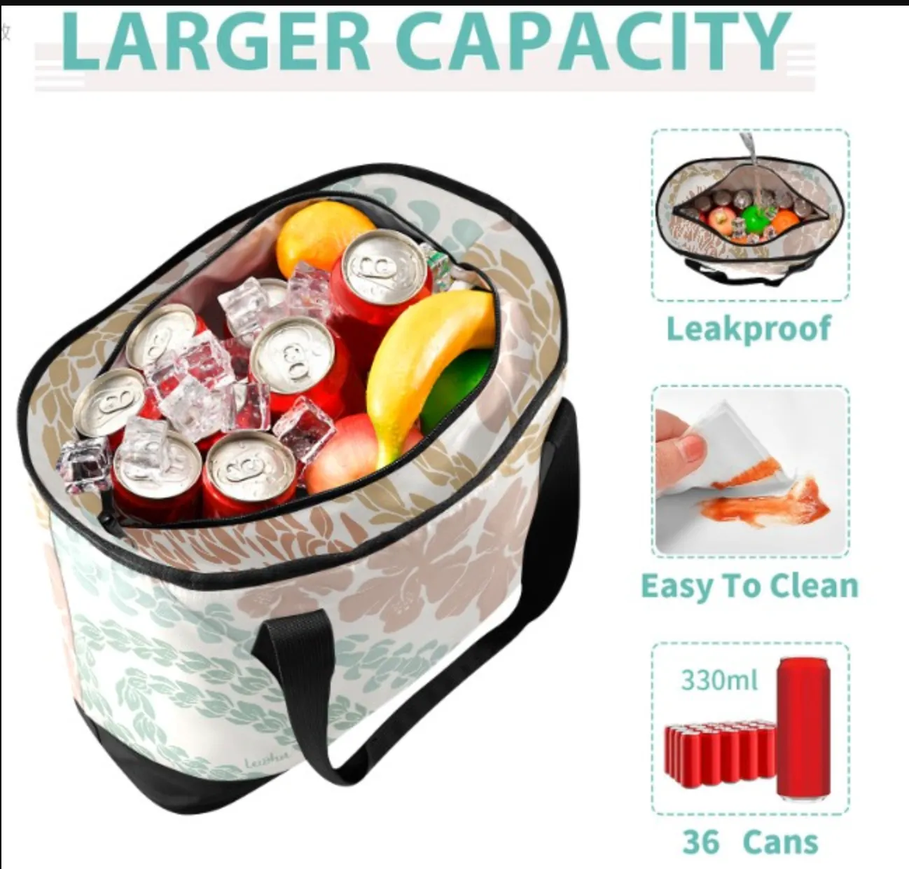 Groovy Lei - Insulated Cooler Bag