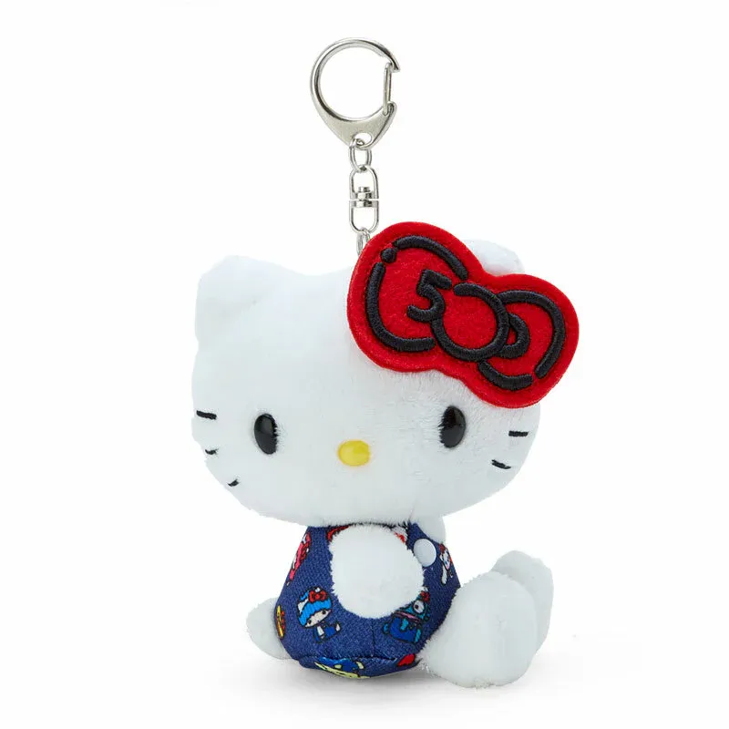 Hello Kitty 50th Hello Everyone! Mascot Keychain Plush