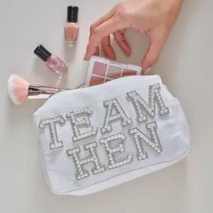 Hen Party Team Hen Cosmetic Bag 20cm x 12cm Each