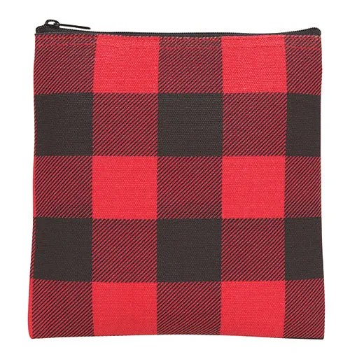 HOLIDAY Snack Bags (Set of 2) "Buffalo Check"