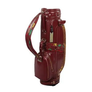 HONMA Beres Aizu 9" Cart Bag (Red)