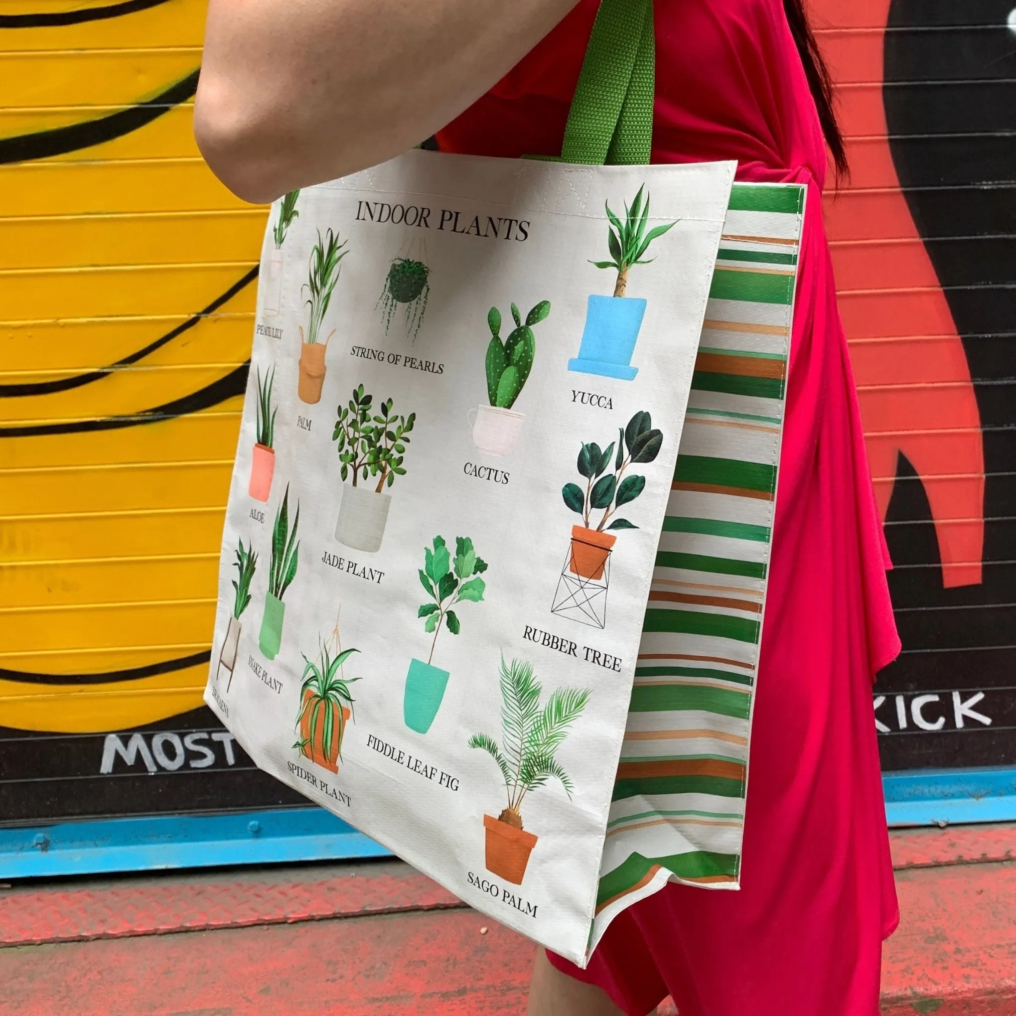 Indoor Plants Market Tote Bag