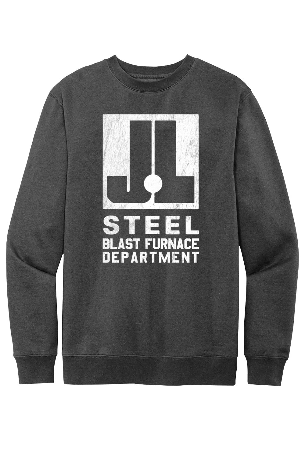 J&L Steel - Blast Furnace Department - Fleece Crew Sweatshirt