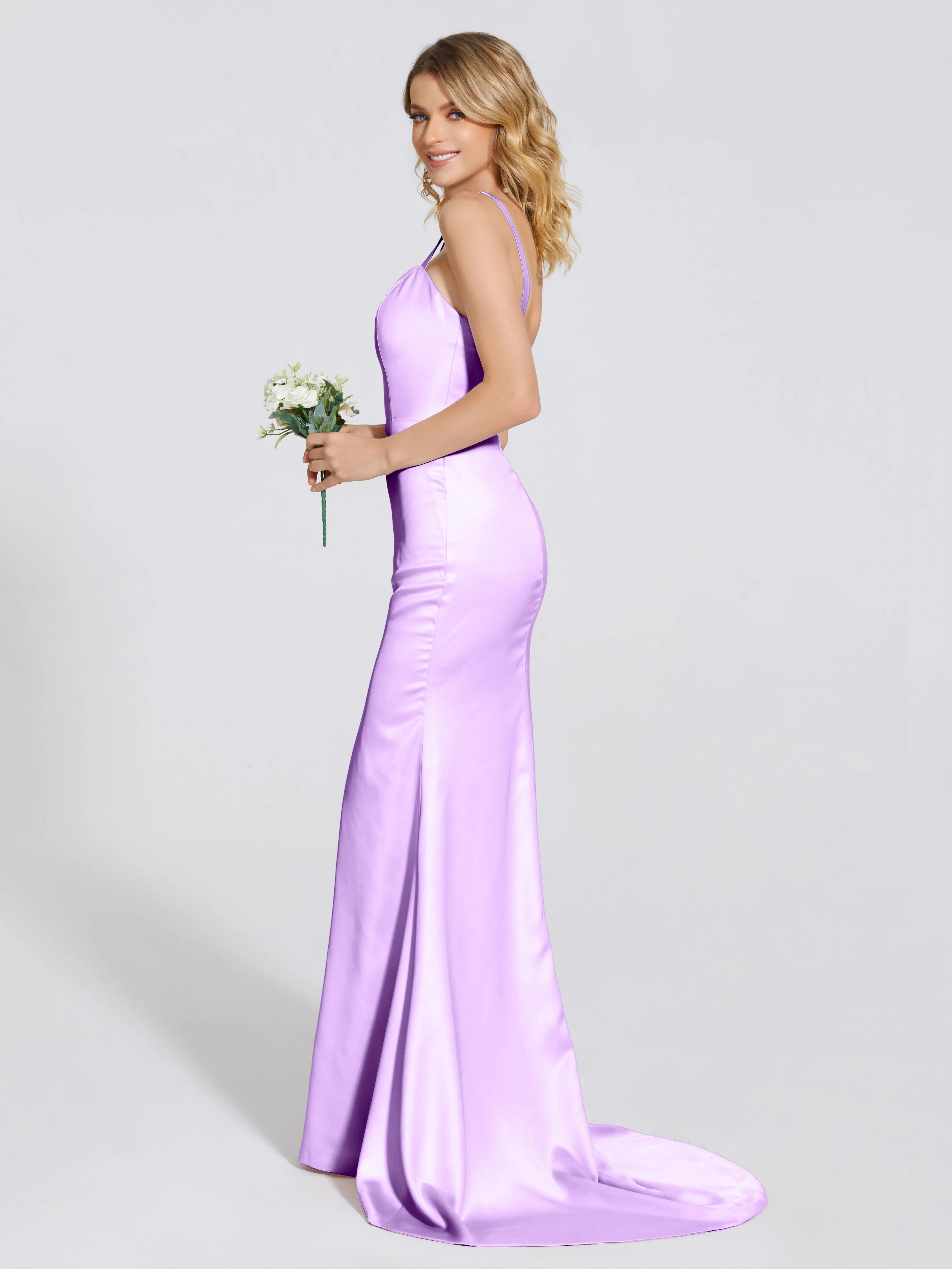 Joanna Gorgeous Soft Satin Bridesmaid Dresses