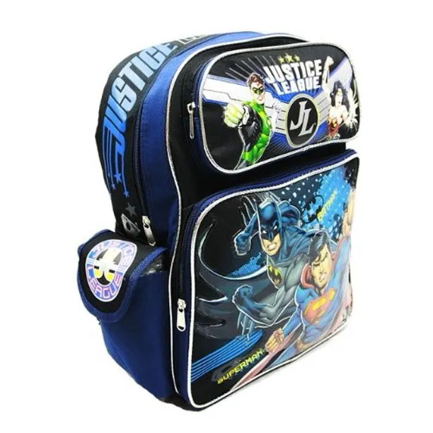 Justice League Batman Superman Backpack Medium