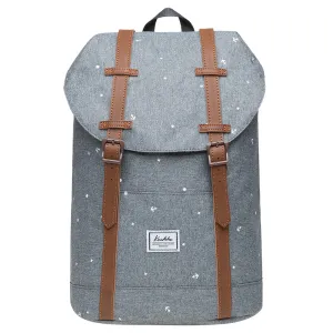 KAUKKO Backpack for city trips, EP6-5 ( Grey / 17.8L )