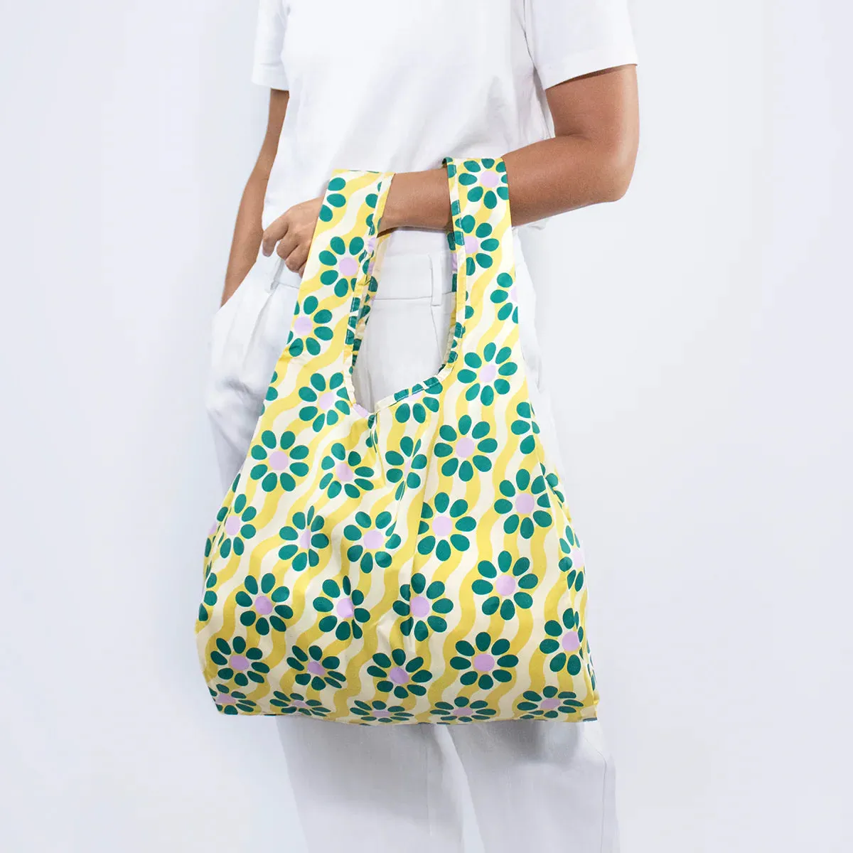 Kind Bag: Reusable Bag Medium Wavy Daisy