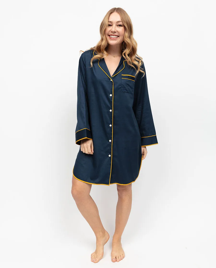 Knightsbridge Navy Nightshirt