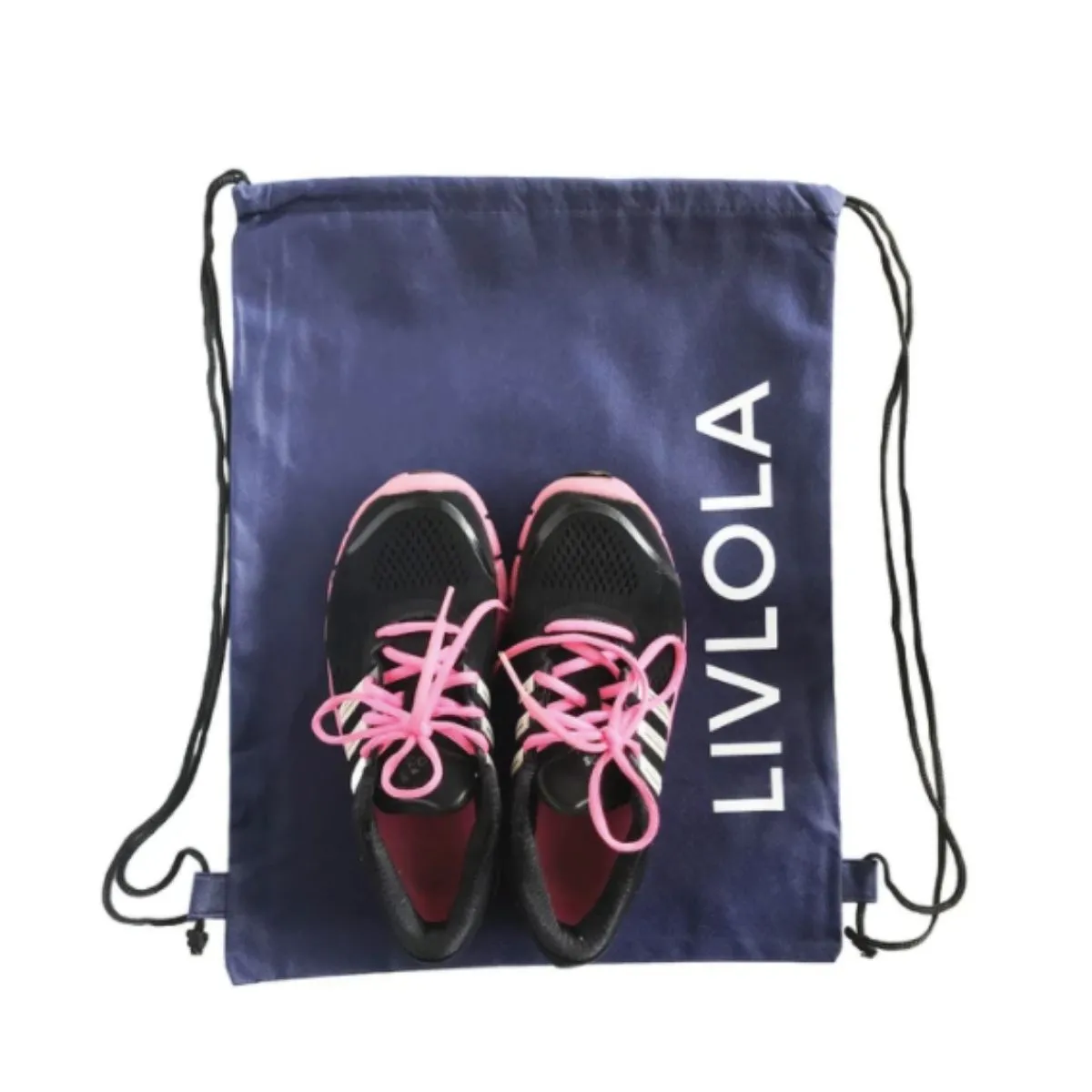 Lakota Mini Duffel Bag in navy blue & black