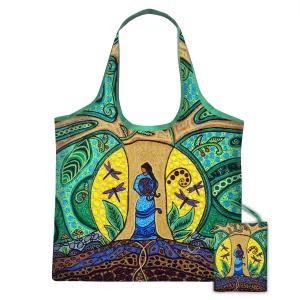 Leah Dorion Strong Earth Woman Eco-Reusable Bag