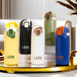 Lear Double Wall Stainless Steel Thermal Water Bottle (320ml/420ml)