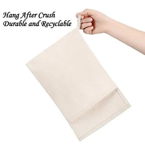 Lewis Bag Canvas Ice Bag Crushed Ice Bag Reusable Canvas Bag for Crushed Ice Dried Ice (4)