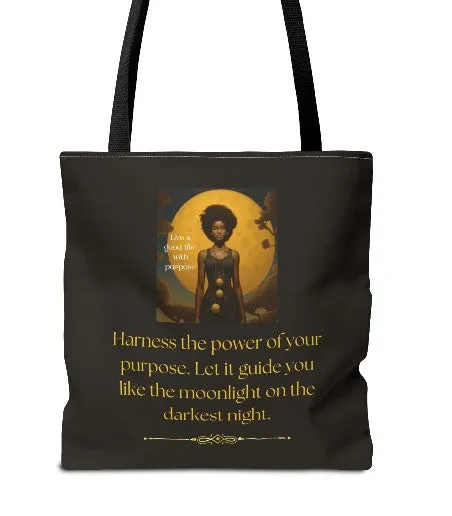 Live a Good Life With Purpose - Tote Bag