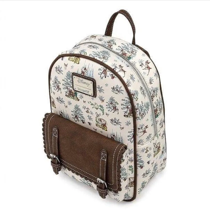 Loungefly Disney Bambi Scenes AOP Mini Backpack