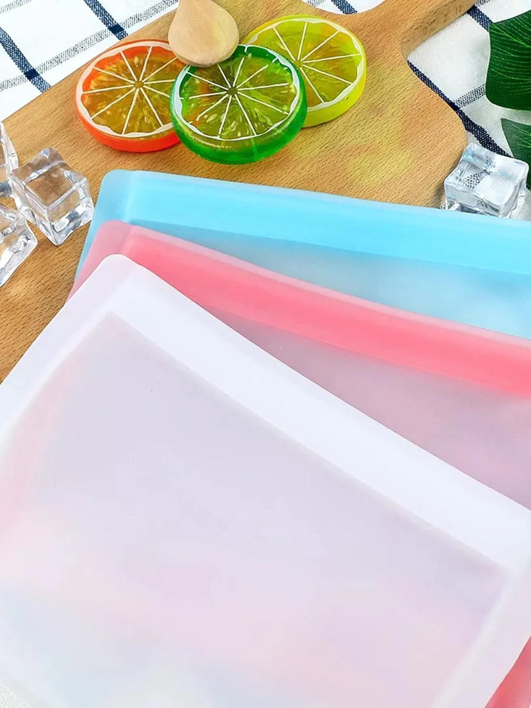 Market99 Reusable Silicone Food Bags For Preservation