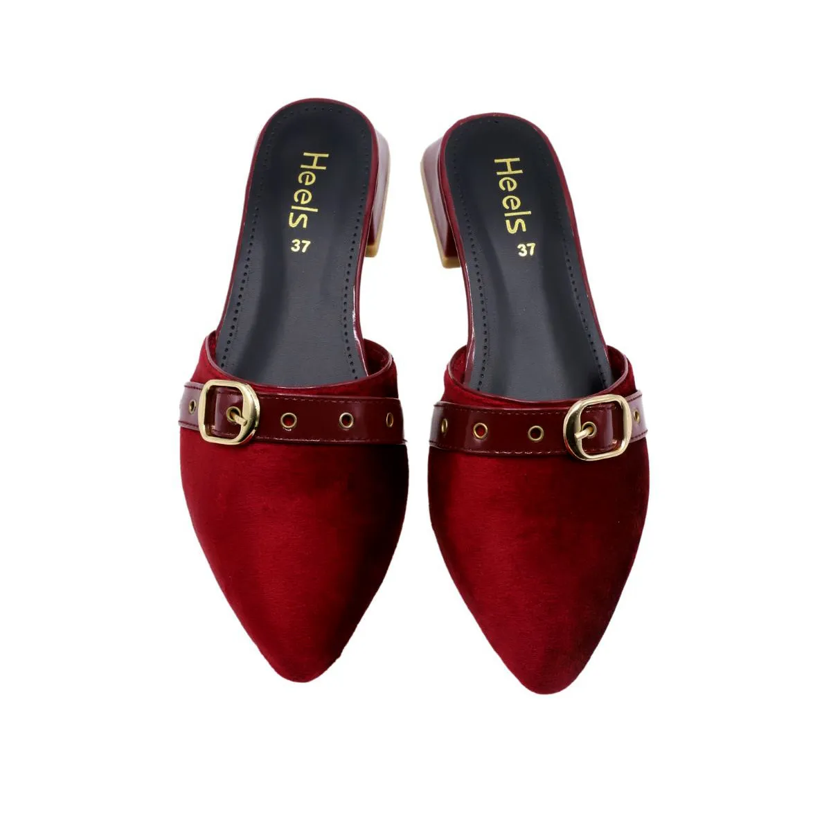 Maroon Casual Mule L00120007