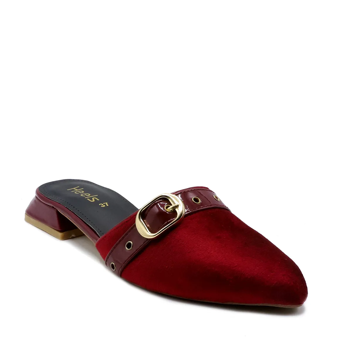 Maroon Casual Mule L00120007