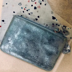 Metallic Magpie Pouch #LB905 Ice Blue