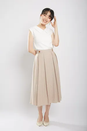 Mina Skirt in Apricot Gingham