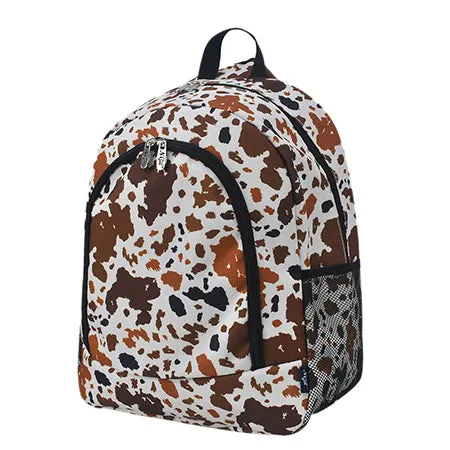 Mocha Cow Small Size NGIL Canvas Backpack