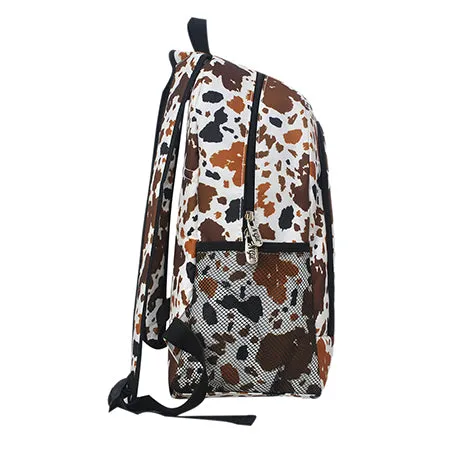 Mocha Cow Small Size NGIL Canvas Backpack