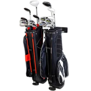 OUTLET | Torrey Pines Golf Bag Storage Rack | Holds 2 Golf Bags