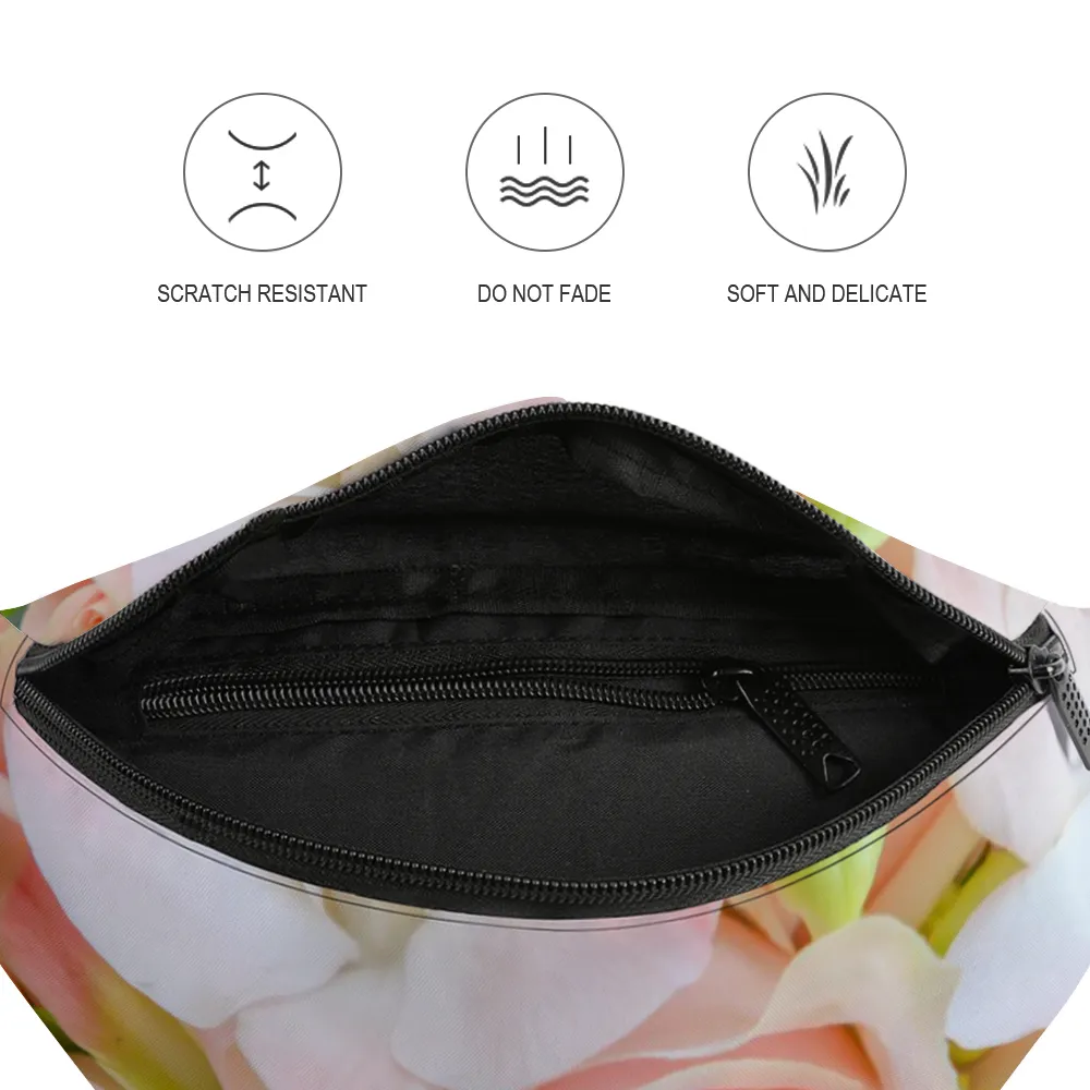 Pale Bouquet Waist Bag / Fanny Pack / Bum Bag