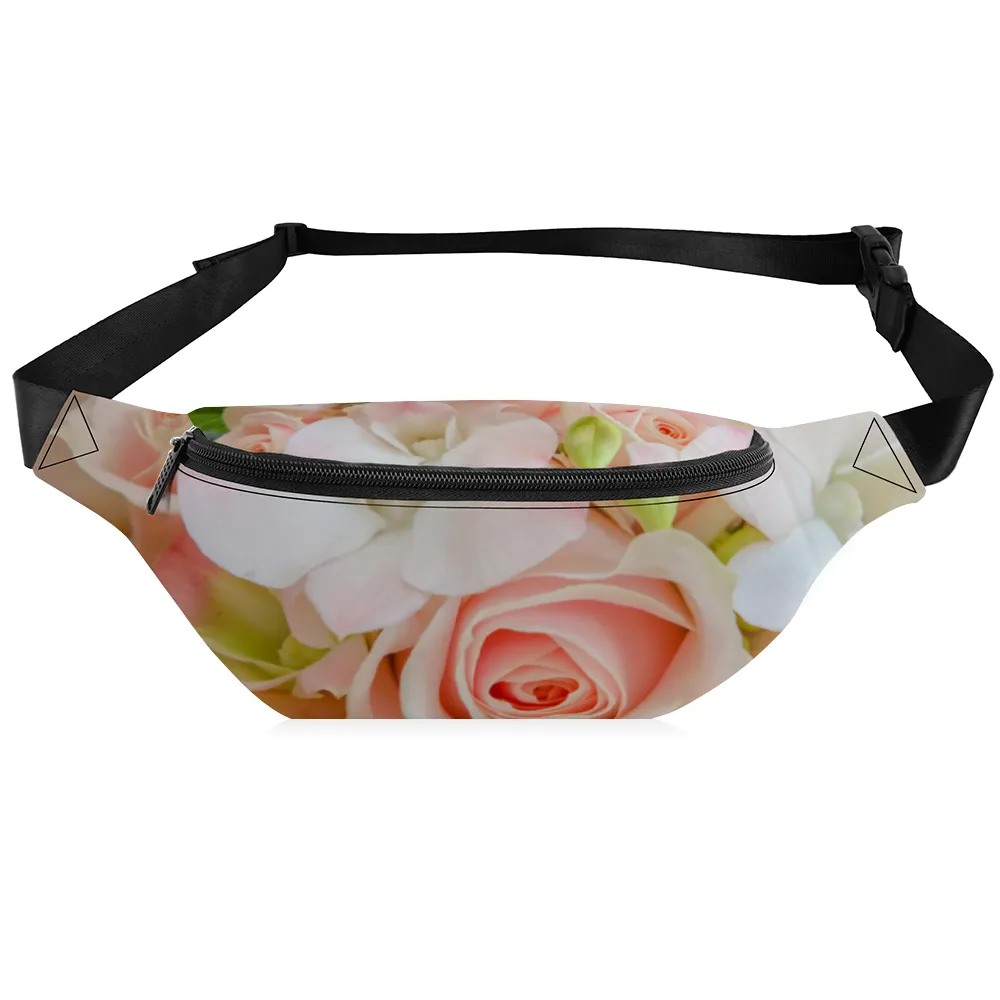 Pale Bouquet Waist Bag / Fanny Pack / Bum Bag