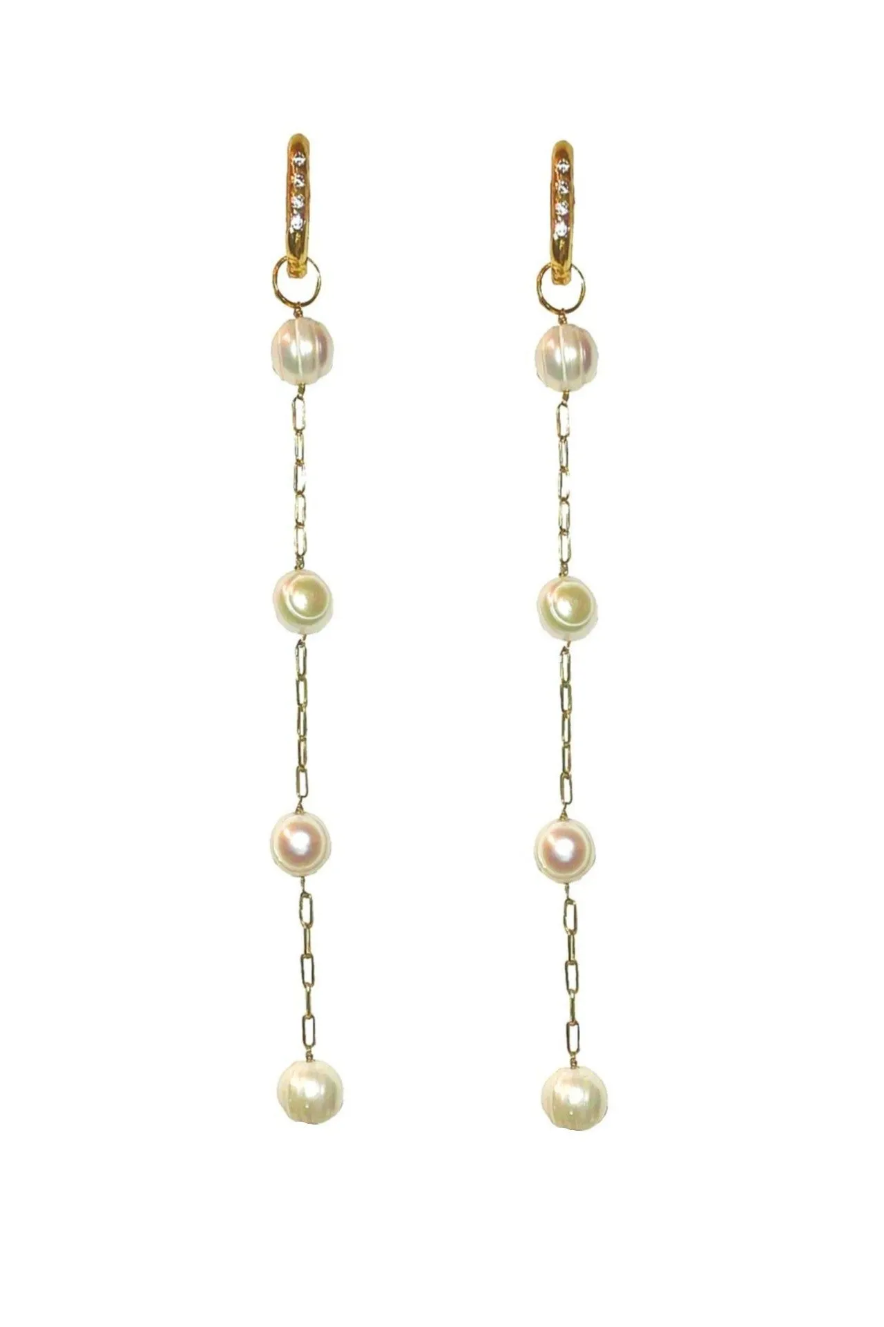 Pearl Chandelier Earrings