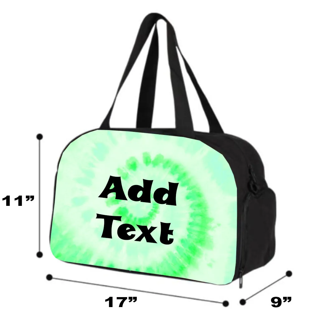 Personalized Tie Dye Backpacks / Lunch Bag / Duffel Bag / Bottle