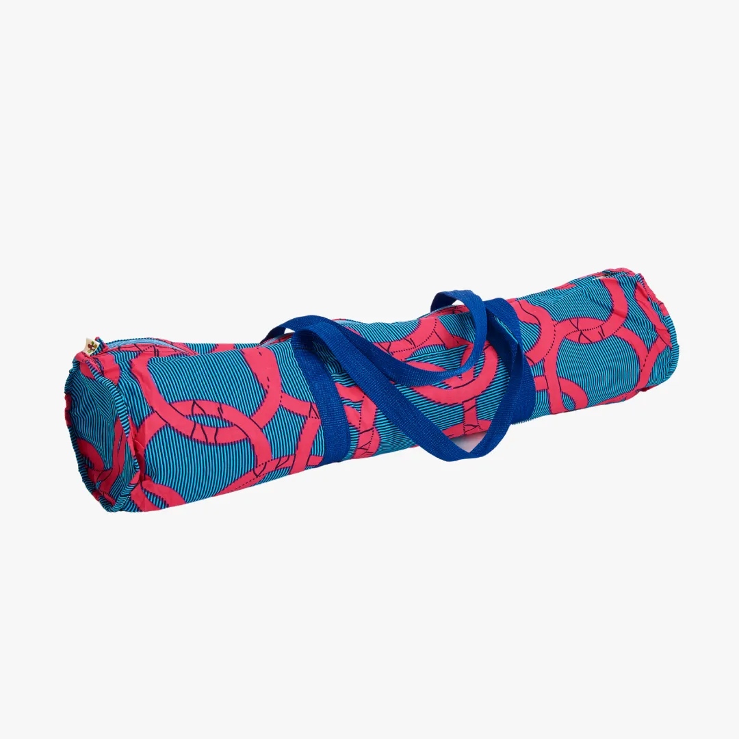 Pink Loops Yoga Bag