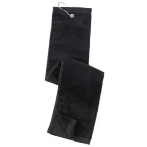 Port Authority® Grommeted Tri-Fold Golf Towel