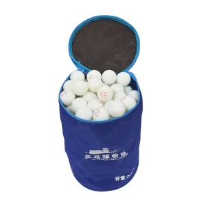 Portable Table Tennis Ball Bag Case Holds 200 Balls